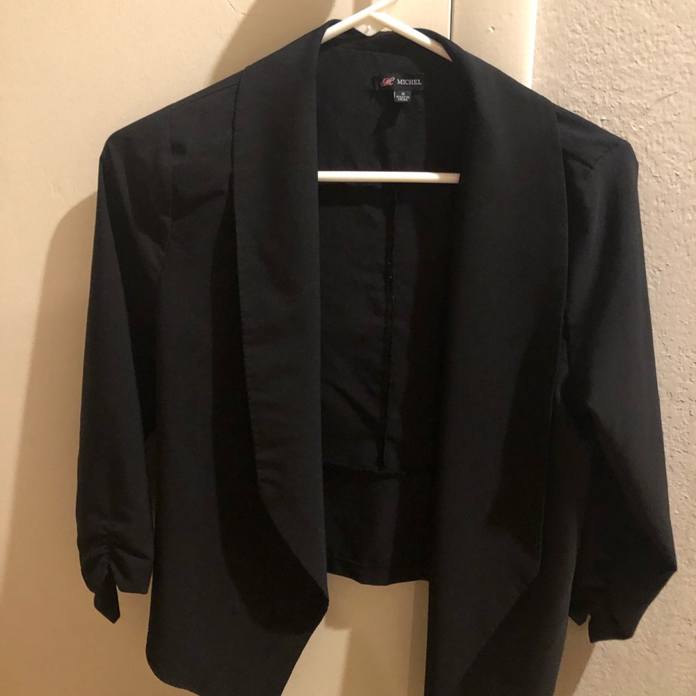 3/4 sleeve blazer, great for work !
